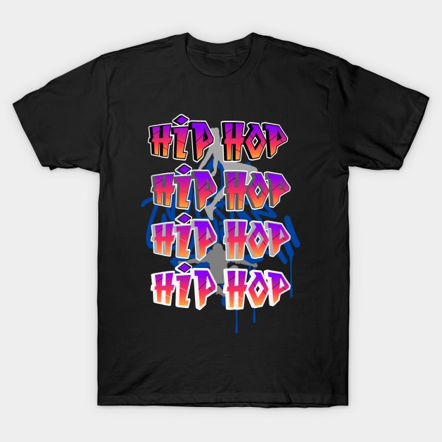 Hip Hop T-Shirt by Southern Borealis